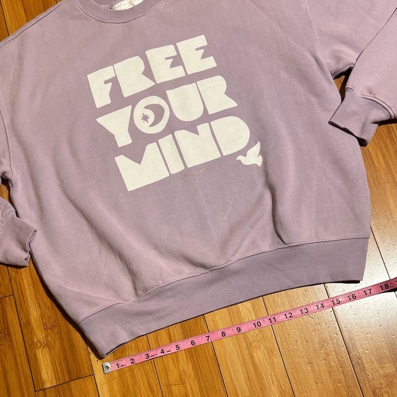 Spiritual Gangster Free Your Mind Graphic Sweatshirt Size S - Picture 12 of 15